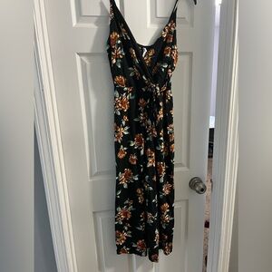 Xhilaration Floral Jumpsuit